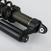 Peredam Kejut Belakang Sepeda Motor Sunstar Baru Isi Gas 395MM, Dapat Diatur, untuk Sepeda Motor Dual Sport Polaris