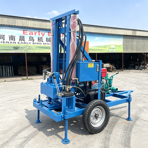 150m 200m profundidade portátil água poço furo perfuratriz fábrica venda direta 30HP motor diesel água poço máquina de perfuração - Product Image 4