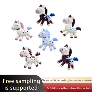 Dijes Acrílicos Planos Zili, Adornos de Caballo de Dibujos Animados para el Año Nuevo Chino, Adhesivos para Carcasas de <span class=keywords><strong>Tel</strong></span>éfono, Decoración de Zapatos DIY - Product Image 3