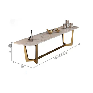 モダンなデザインのテレビキャビネットショーケースメディアコンソールキャビネットリビングルームのテレビスタンドとコーヒーテーブルの豪華さ - Product Image 6