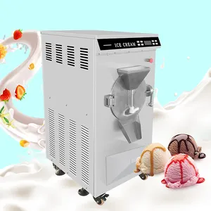 Commercial High Quality Gelato Machine Italian Hard Ice Cream Machine Horizontal Type