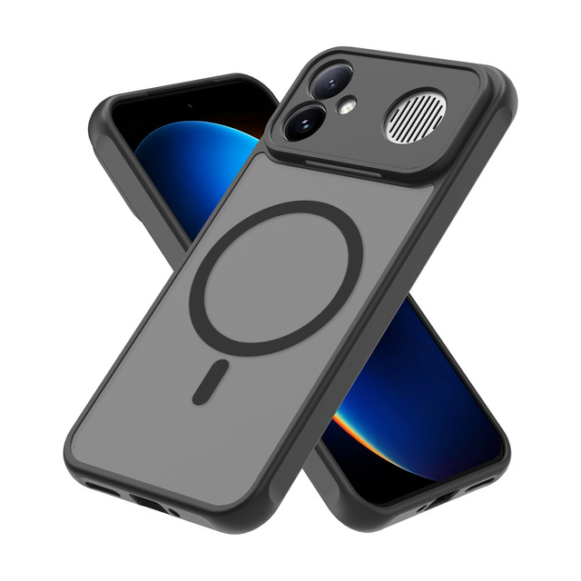 Magnetic Frosted Matte Phone Case for Xiaomi Poco C95 Pro 5G Mi 17T Redmi Note 17 Ultra 17C K90 Max X8 F8 15 15T C85 Cover