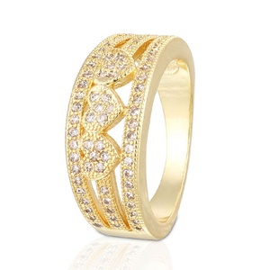 银色925母亲节礼物结婚饰品时尚<span class=keywords><strong>24</strong></span> k金钻订婚戒指 - Product Image 2