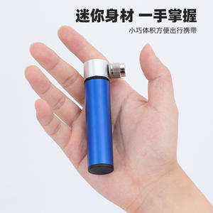 Mini High Pressure Aluminum <b>Air</b> <b>Pump</b> 80-130Psi For Basketball Cycling Football With Nozzle Adapter Portable Emergency Use - Product Image 2