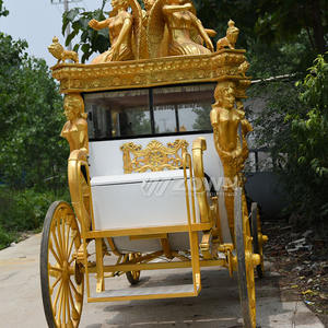 Kereta Kuda Kerajaan Listrik Cinderella, Kereta Kuda Mewah untuk Pernikahan, Nyaman, Gaya Eropa, Kereta Kuda Kerajaan untuk Dijual - Product Image 6
