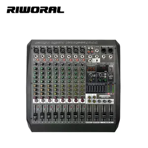 Mixer Audio panggung, PMX8, penjualan langsung dari pabrik, Mixer Digital profesional, suara 8 saluran, 256DSP 48V