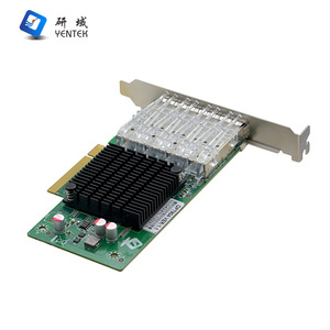 Tarjeta de Red de Fibra Óptica Yentek de 4 Puertos y 10 Gb, PCIe X8, Chipset Intel XL710 BM1 - Product Image 2