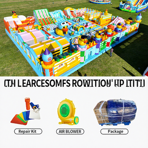 AirFunPro - <span class=keywords><strong>Castillo</strong></span> Inflable Personalizado Ecológico <span class=keywords><strong>de</strong></span> PVC, <span class=keywords><strong>Castillo</strong></span> Inflable con Diseño <span class=keywords><strong>de</strong></span> Princesa, <span class=keywords><strong>Castillo</strong></span> Hinchable, Parque Temático - Product Image 1