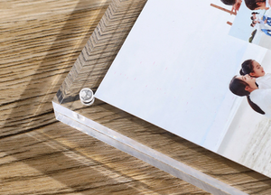 Cadre photo magnétique en acrylique personnalisé, économique, 4x6, 5x7, 8x10, fabriqué en usine - Product Image 6