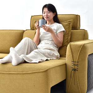 Corduroy الحديثة التي تسيطر عليها عن بعد للتحويل قابل للتعديل قابل للاستبدال قابل للسحب للخارج لغرفة المعيشة - Product Image 4