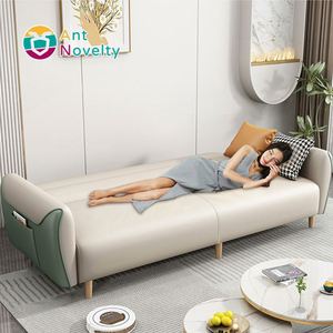 Antnovelty <span class=keywords><strong>Divano</strong></span> <span class=keywords><strong>Letto</strong></span> a <span class=keywords><strong>Castello</strong></span> Regolabile in Stile Coreano, Trasformabile in <span class=keywords><strong>Letto</strong></span> a Parete in Legno per Bambini, Elegante e Componibile, Compresso - Product Image 5