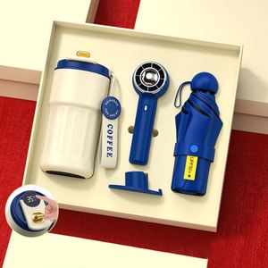FX Products Promotional <b>Gift</b> Items Mini Usb Fan Flask Bottle Mini Umbrella <b>Gift</b> <b>Set</b> for Wedding Summer Business <b>Gifts</b> <b>Set</b> - Product Image 4