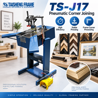 Machine à jointurer les cadres photo en bois, conception standard, avec sous-jonctionneur, largeur de travail maximale 14 cm, modèle TS-J17