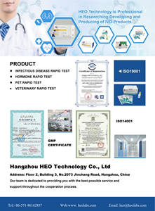 Bandelettes de test vétérinaires pour la détection de <span class=keywords><strong>l</strong></span>'antigène H5 de la grippe <span class=keywords><strong>aviaire</strong></span> Outil de diagnostic agricole à usage domestique - Product Image 5