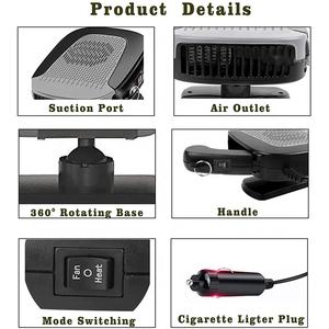 الأكثر مبيعًا سيارة محمولة 6 بوصة 12 فولت بشاشة رياح مصفأة للسيارات مبرد كهربائي defos - Product Image 4