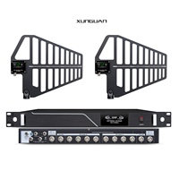948-10 Système de distribution d'alimentation d'antenne 450 ~ 970MHZ Microphone sans fil UHF Répartiteur d'antenne 10 canaux Distributeur d'antenne