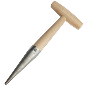 Aluminum Alloy T-shaped Hole-Making Seeder Precision Planter Wood Plastic Handles <b>for</b> Vegetable Planting Home Gardening <b>Tool</b> - Product Image 5