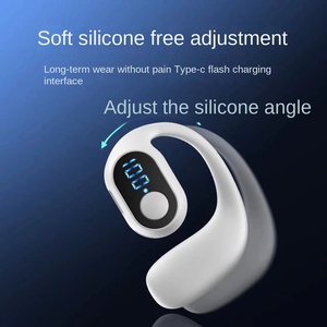 Siêu Dài Chờ Mở Tai Tai Tai Nghe Không Dây Với Treo Thiết Kế Không-Trong Tai Hiển Thị Kỹ Thuật Số Không Đau Mặc Sử Dụng JL Chipset - Product Image 4