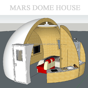 Casa Prefabricada Tipo Domo de FRP, Impermeable y Aislada, de Rápido Montaje para Villa o <span class=keywords><strong>Pueblo</strong></span> Turístico - Product Image 5