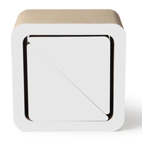 Griffoir pour chat 3-en-1 moderne modulaire en carton ondulé