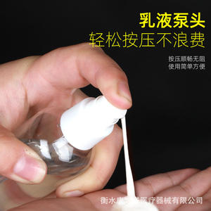 <b>Plastic</b> Lotion Bottle 20-30ml Cylinder Shape Spiral Pump Head General <b>Packaging</b> - Product Image 4