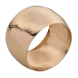 Top à la mode ronds de serviette décoratifs fournitures en gros or fini métal ronds de serviette bonne qualité anneau de serviette - Product Image 5