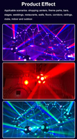 K-2 DJ Club Disco Night Wedding 3m/6m/9m/12m Height RGBW Lifting Kinetic Ball LED Football Stage Lights