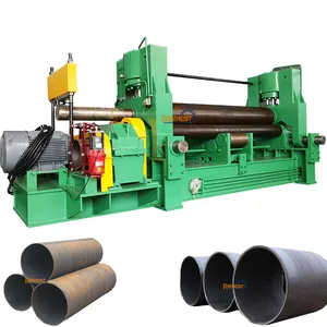 W11S 3 Roller Hydraulic Upper Roller Universal Bending Machine cnc Plate Rolling Machine