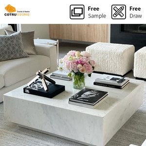 Macédoine nouvelle carrière Style moderne poli Polaris marbre nouveau Civic blanc intérieur mur sol grande dalle pierre coupée à la taille prix - Product Image 4