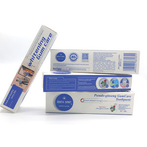 Toothpaste Private Label OEM Teeth Cleaning Whitening 200g Pseudo-ginseng <strong>Gum</strong> Care Toothpaste - Product Image 4