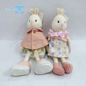 Juguete suave de encargo animal del bebé del nuevo estilo del algodón del diseño de la historieta del conejo barato - Product Image 2