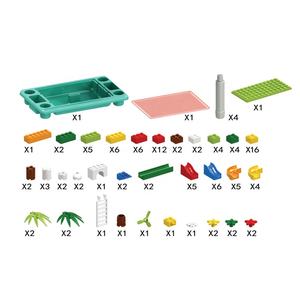 Ensemble de blocs de construction en plastique EPT, 316 pièces, jeu pour enfants, bricolage Intelligent, apprentissage, briques, Table, jouet, bureau, <span class=keywords><strong>Blokus</strong></span> Junior - Product Image 4