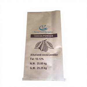 Polvere di Cacao Alcalinizzata Premium Marrone Scuro a Basso Contenuto di Grassi 10-12% Fornitura all'Ingrosso Sacchi da 25kg per Alimenti e Bevande - Product Image 1