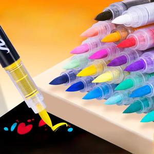 Guangna 8101 dritta 240 colore liquido a testa morbida in acrilico <span class=keywords><strong>pennarello</strong></span> a mano da te Graffiti pittura del corpo arte pennarelli da te - Product Image 3