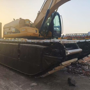 Excavatrice sur chenilles d'occasion de haute qualité 21Ton 320C Excavatrice amphibie de <span class=keywords><strong>buggy</strong></span> de marais excellente pour le creusement de bateaux - Product Image 5