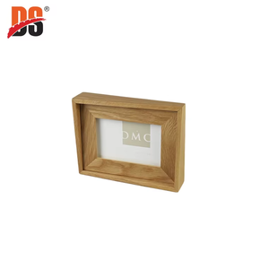 DS <b>Cheap</b> Price Wooden Photo <b>Frame</b> Desk Stand Natural Home Decoration Handmade Personalized Custom Printing Rectangle Model - Product Image 3