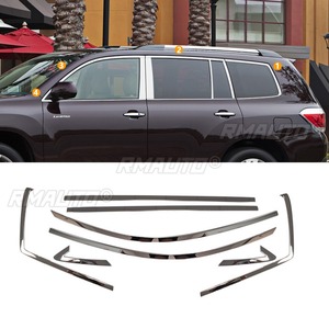 Tira Decorativa para Ventana de Coche, Marco de Puerta Exterior de Acero Inoxidable para Toyota Highlander 2007-2013, Kit de Carrocería, Accesorios para Coche - Product Image 3