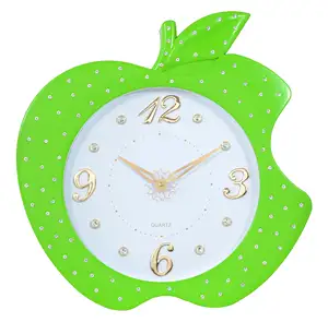 2020 OEM Cool Deco Custom Made Decor Home Apple Shape Cute Wall Clock