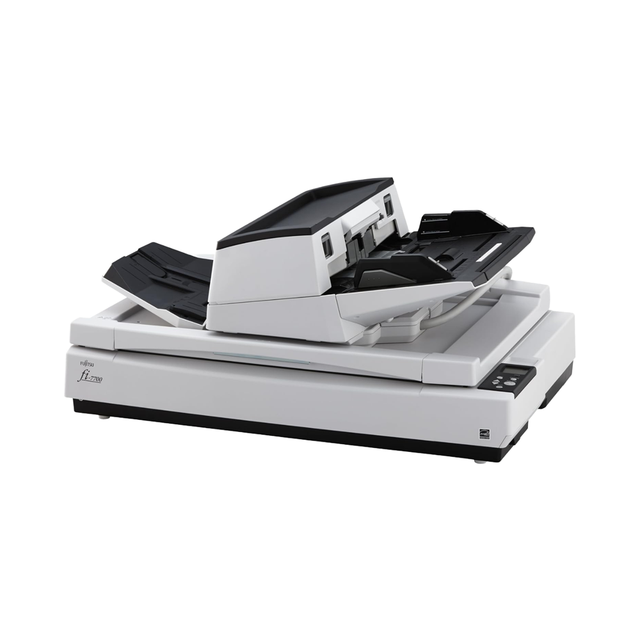Fi-7700 High-Speed Automatic Paper Scanner USB Interface RICOH Fujitsu ADF Flatbed CIS Element for High Volume Stock Processing