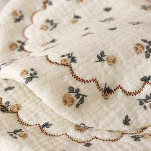 Bavoirs pour bébé en coton unisexe à imprimé animal, bavoirs en mousseline, bavoirs absorbants pour bébé, <span class=keywords><strong>bouton</strong></span> <span class=keywords><strong>pression</strong></span>, vente en gros - Product Image 2