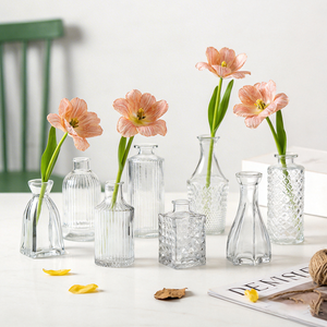 Vase en cristal transparent <span class=keywords><strong>Daum</strong></span> pour centre de table de mariage - Product Image 2