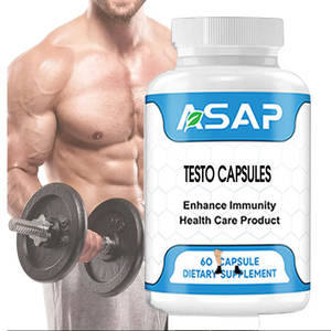 OEM Soutient la croissance musculaire Pilules d'amélioration pour hommes Supplément de renforcement musculaire Booster d'énergie pour hommes Testo Capsules - Product Image 2