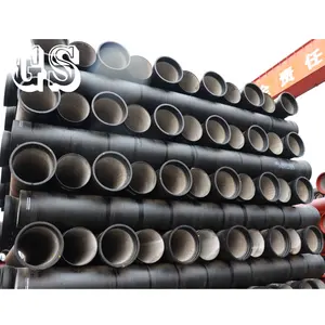 ISO 2531, EN545 , EN598 Class K9, C40, C30, C25 HFD צינור רקיע ברזל צינור יצרנים