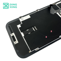 Remplacement OEM pour iPhone 14/15/16, 14/15/16 Plus, 14/15/16 Pro Max et 16e Bar Design – Vitre arrière avec NFC