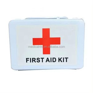 Primera vez OEMODM Adecuado <span class=keywords><strong>25</strong></span> personas 53 Piezas botiquín de primeros auxilios con caja ABS para el hogar regalos de viaje al aire libre botiquines de primeros auxilios de supervivencia - Product Image 6