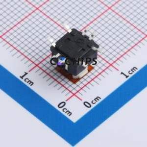 K6-6151S-57 Push Button Switch SMD-8P,6.4x7.2mm Switch ( With Indicator Light: Yellow/ Green ) - Product Image 2