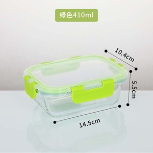 卸売5個、10個パックのガラス製食品保存容器、蓋付きガラス製ミールプレップ容器、漏れ防止、電子レンジ・冷凍庫対応 - Product Image 4
