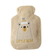 Offre Spéciale garder au chaud, couverture en peluche mignon Mini personnage de dessin animé sac en Pvc remplissage d'eau bouteille d'eau chaude pour l'hiver/