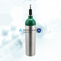 Cilindro de Oxígeno Medicinal de Alta Presión de Aluminio ZX DOT-3AL TPED MD ME ML6 M60 M90 Botella de O2