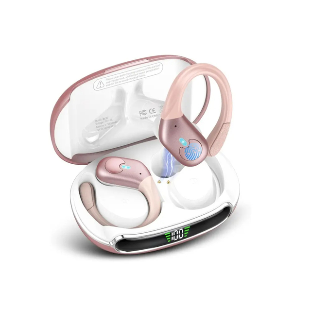 Top Seller BX17 Portable Hifi Headphones Over-ear Headset Sports Ipx7 Waterproof Digital Display Bass Mini Low Latency Earbuds